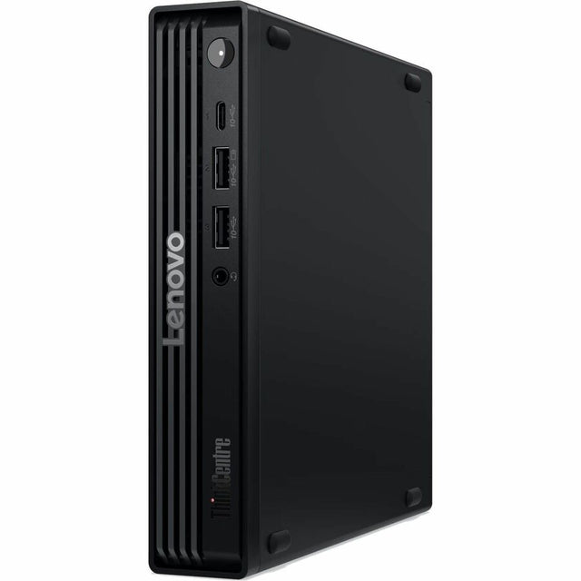 Lenovo ThinkCentre M70q Gen 6 13A4002EUS Desktop Computer - Intel Core Ultra 5 235T - vPro Technology - 16 GB - 512 GB SSD - Tiny - Black