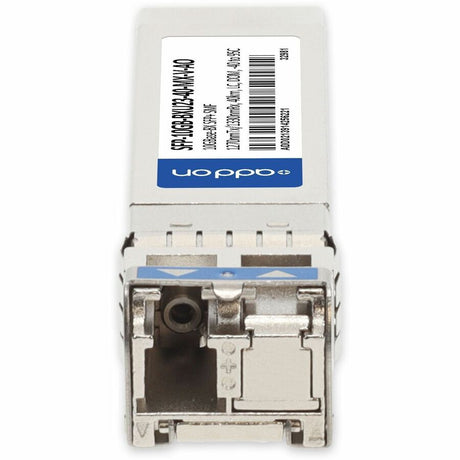 AddOn Mellanox Compatible TAA 10GBase-BX SFP+ Transceiver (SMF, 1270nmTx/1330nmRx, 40km, LC, DOM, -40 to 95C)