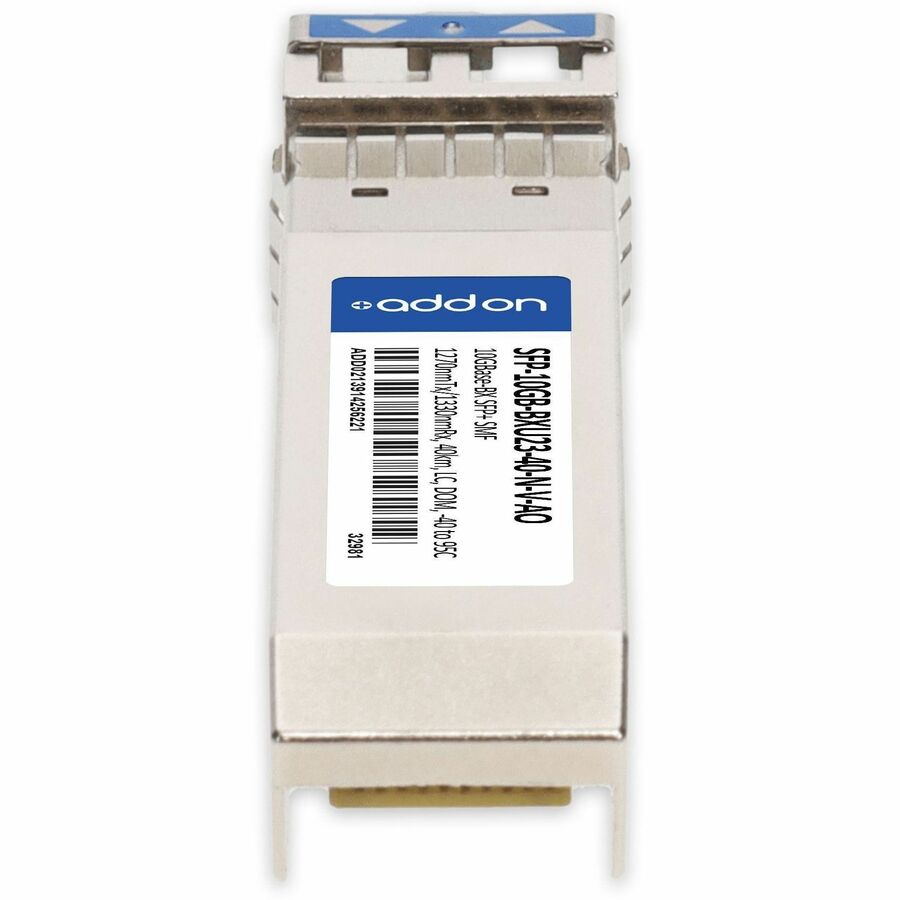 AddOn Alcatel-Lucent Nokia Compatible TAA 10GBase-BX SFP+ Transceiver (SMF, 1270nmTx/1330nmRx, 40km, LC, DOM, -40 to 95C)
