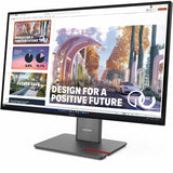 Lenovo ThinkVision P27QD-40 27" Class WQHD LED Monitor - 16:9 - Raven Black