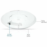 Ubiquiti U7 Long-Range Dual Band Wi-Fi 7 IEEE 802.11n/ac/ax/be/v/r/k 4.30 Gbit/s Wireless Access Point