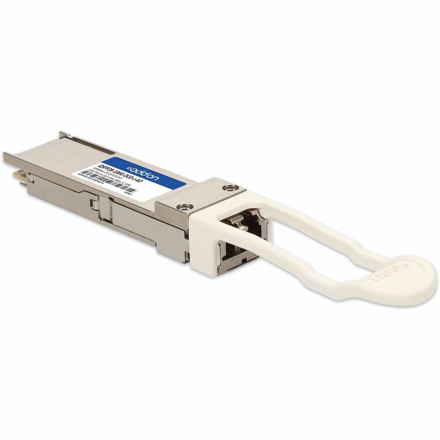 AddOn Juniper Networks Compatible (with select systems) TAA 100GBase-ZR QSFP28 Transceiver (SMF, 1528.77nm to 1567.13nm, 80km, LC, DOM)