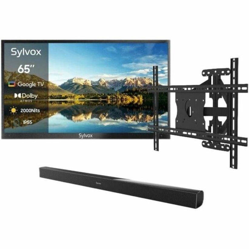 SYLVOX Pool Pro 2.0 OT65A2KHGF 65" Smart LED-LCD TV 2024 - 4K UHDTV - High Dynamic Range (HDR) - Black