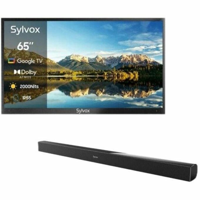 SYLVOX Pool Pro 2.0 OT65A2KHGF 65" Smart LED-LCD TV 2024 - 4K UHDTV - High Dynamic Range (HDR) - Black