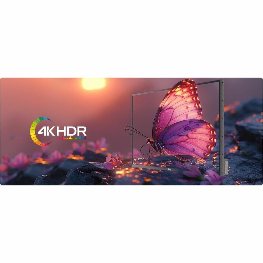 SYLVOX Pool Pro 2.0 OT75A2KHGF 75" Smart LED-LCD TV 2024 - 4K UHDTV - High Dynamic Range (HDR) - Black