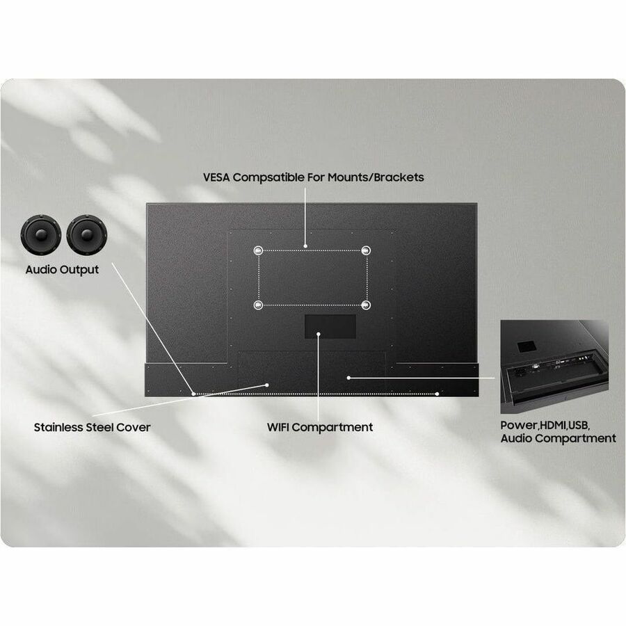 SYLVOX Pool Pro 2.0 OT75A2KHGF 75" Smart LED-LCD TV 2024 - 4K UHDTV - High Dynamic Range (HDR) - Black