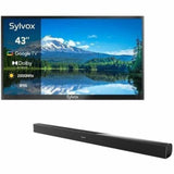 SYLVOX Pool Pro 2.0 OT43A2KHGF 43" Smart LED-LCD TV 2024 - 4K UHDTV - High Dynamic Range (HDR) - Black