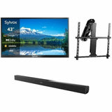 SYLVOX Pool Pro 2.0 OT43A2KHGF 43" Smart LED-LCD TV 2024 - 4K UHDTV - High Dynamic Range (HDR) - Black