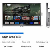 SYLVOX Deck Pro QLED 2.0 OQ55A2KHGD 55" Smart LED-LCD TV 2024 - 4K UHDTV - High Dynamic Range (HDR)