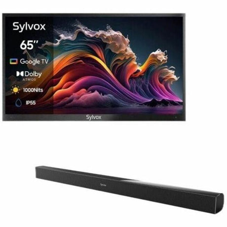 SYLVOX Deck Pro QLED 2.0 OQ65A2KHGD 65" Smart LED-LCD TV 2024 - 4K UHDTV - High Dynamic Range (HDR)