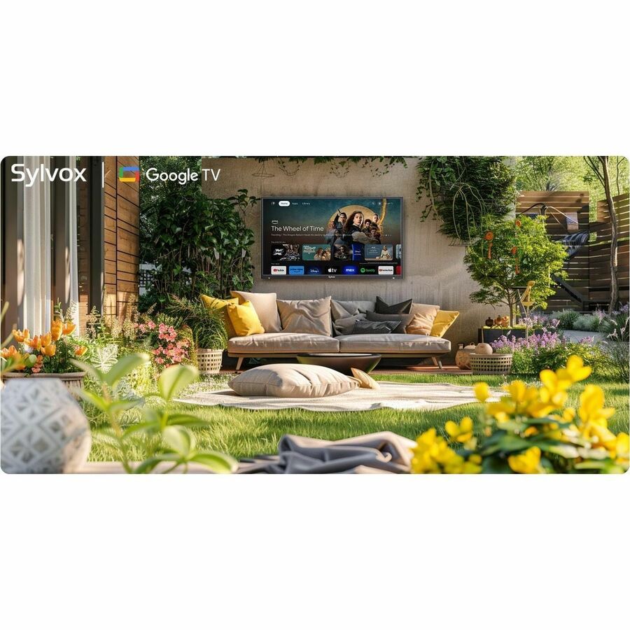 SYLVOX Deck Pro 2.0 OT65A2KHGD 65" Smart LED-LCD TV 2024 - 4K UHDTV - High Dynamic Range (HDR) - Black