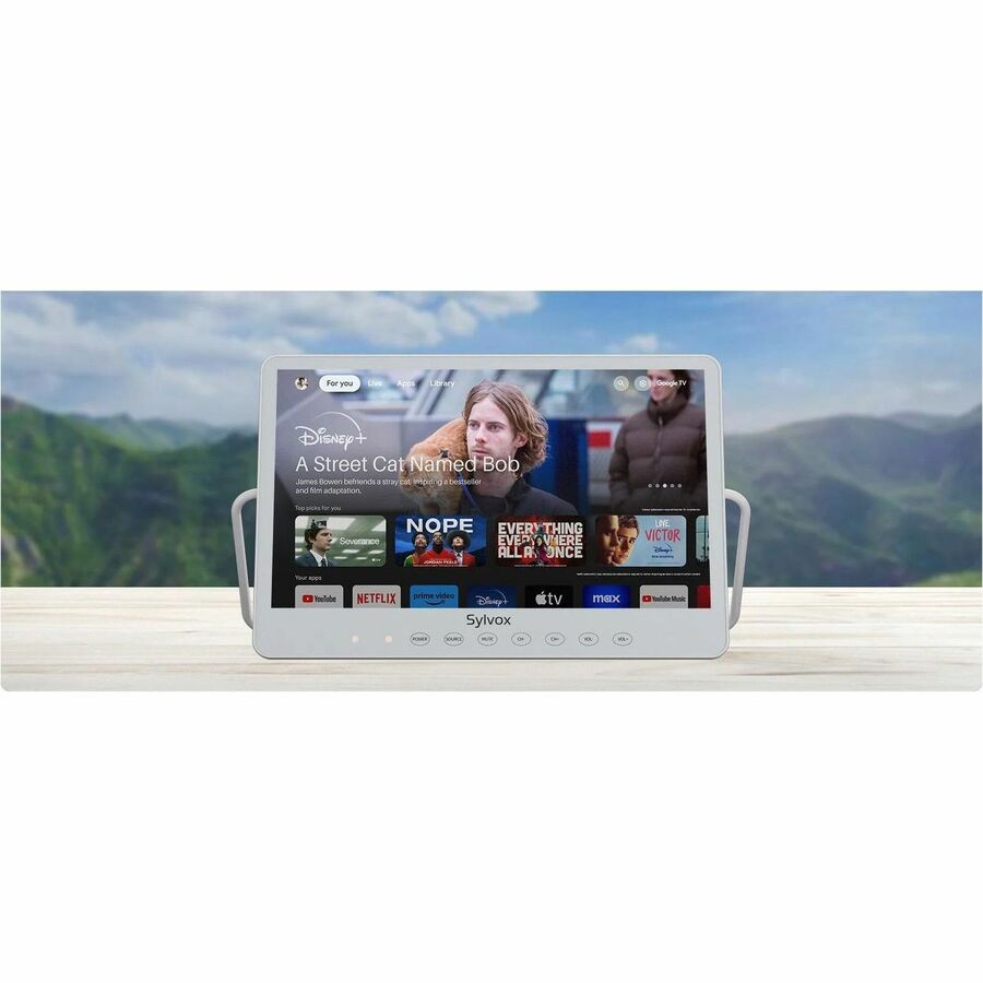 SYLVOX PT16A0KGGB 15.6" Smart LED-LCD TV 2024 - 4K UHDTV - White