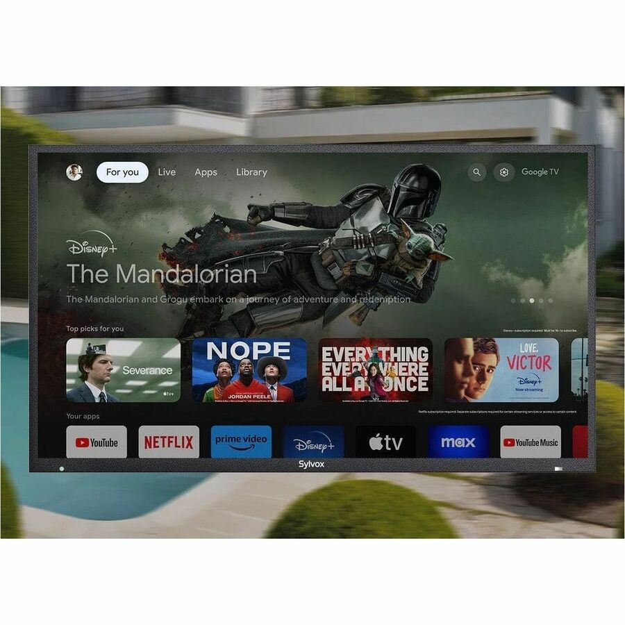 SYLVOX Full Sun OQ75A2KHGF 75" Smart LED-LCD TV 2024 - 4K UHDTV - High Dynamic Range (HDR)