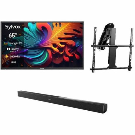 SYLVOX Full Sun OQ65A2KHGF 65" Smart LED-LCD TV 2024 - 4K UHDTV - High Dynamic Range (HDR)