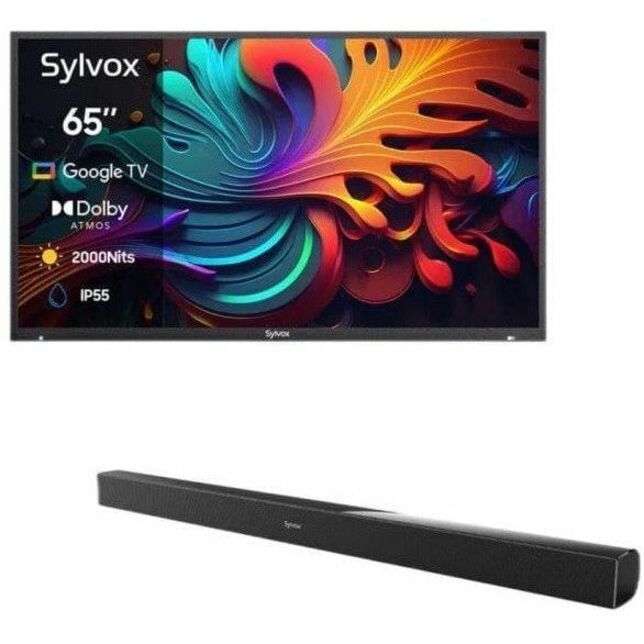 SYLVOX Full Sun OQ65A2KHGF 65" Smart LED-LCD TV 2024 - 4K UHDTV - High Dynamic Range (HDR)
