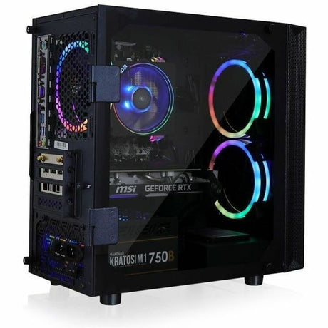 CLX SET TGMSETRTA5500BM Gaming Desktop Computer - AMD Ryzen 5 8400F - 32 GB - 2 TB PCI Express NVMe SSD - Mini-tower - Black