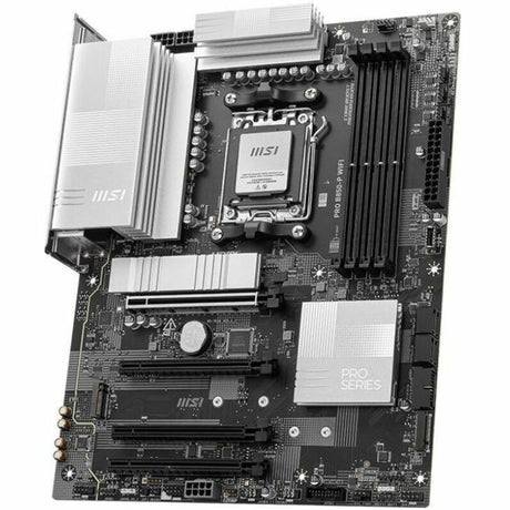 MSI Pro B850M-A WIFI Gaming Desktop Motherboard - AMD B850 Chipset - Socket AM5 - Micro ATX