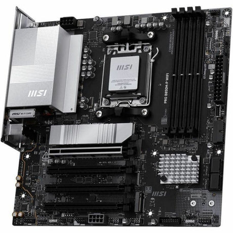 MSI B850M-P WIFI Gaming Desktop Motherboard - AMD B850 Chipset - Socket AM5 - Micro ATX