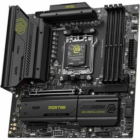 MSI MAG B850M MORTAR WIFI Gaming Desktop Motherboard - AMD B850 Chipset - Socket AM5 - Micro ATX