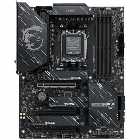 MSI X870E GAMING PLUS WIFI Gaming Desktop Motherboard - AMD X870E Chipset - Socket AM5 - ATX
