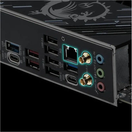 MSI X870E GAMING PLUS WIFI Gaming Desktop Motherboard - AMD X870E Chipset - Socket AM5 - ATX