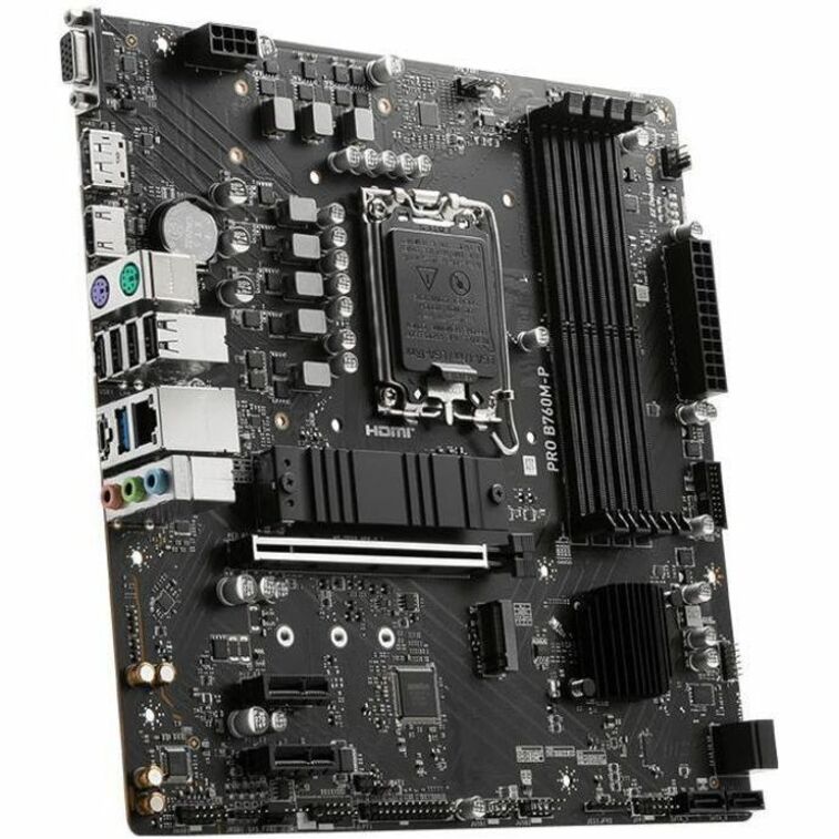 MSI B760M-P Gaming Desktop Motherboard - Intel B760 Chipset - Socket LGA-1700 - Micro ATX