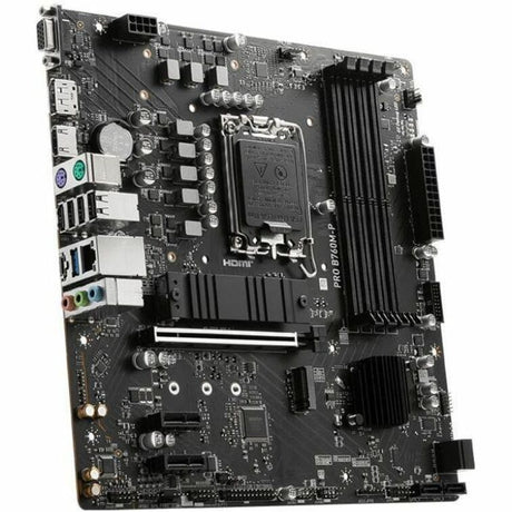 MSI B760M-P Gaming Desktop Motherboard - Intel B760 Chipset - Socket LGA-1700 - Micro ATX