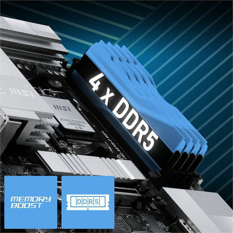 MSI PRO X870E-P WIFI Gaming Desktop Motherboard - AMD X870E Chipset - Socket AM5 - ATX