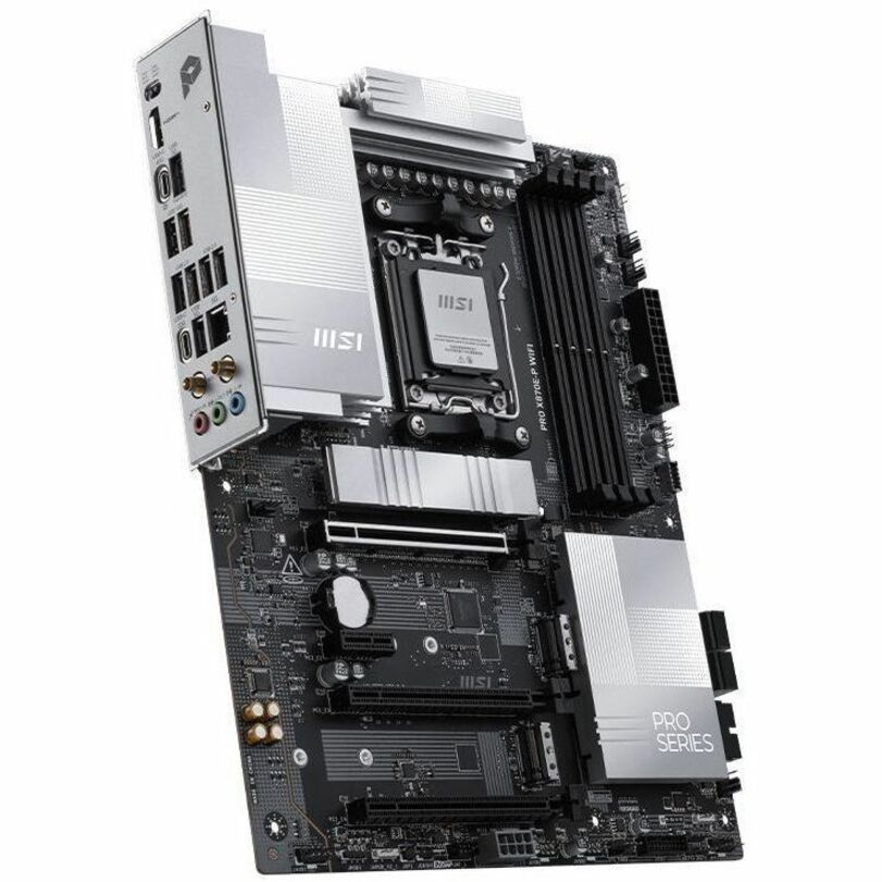 MSI PRO X870E-P WIFI Gaming Desktop Motherboard - AMD X870E Chipset - Socket AM5 - ATX