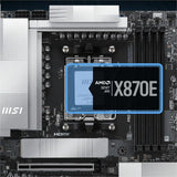 MSI PRO X870E-P WIFI Gaming Desktop Motherboard - AMD X870E Chipset - Socket AM5 - ATX