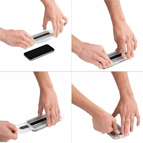 StarTech.com 4-Way 360 Privacy Screen For iPhone 16 Pro Max, Portrait/Landscape, Touch-Enabled, Tempered Glass Protector, 4Way Filter, TAA