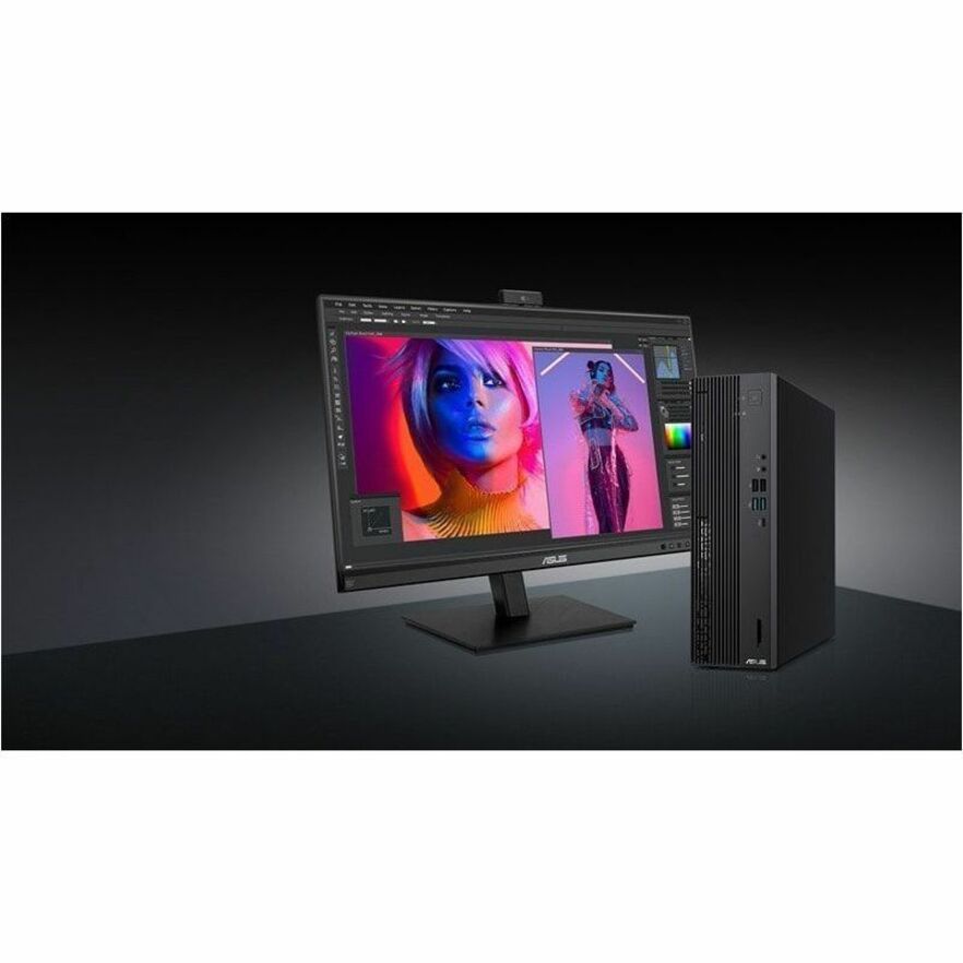 Asus ExpertCenter D7 D701SER-XS703 Desktop Computer - Intel Core i7 14th Gen i7-14700 - 16 GB - 512 GB SSD - Small Form Factor - Black