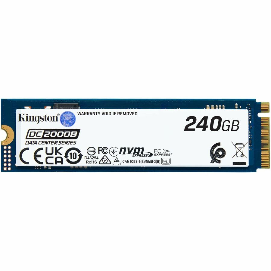 Kingston DC2000B 240 GB Solid State Boot Drive - M.2 2280 Internal - PCI Express NVMe (PCI Express NVMe 4.0 x4)
