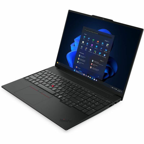 Lenovo ThinkPad E16 Gen 3 21SR0035US 16" Notebook - WUXGA - 60 Hz - Intel Core Ultra 5 225U - 16 GB - 256 GB SSD - English Keyboard - Black