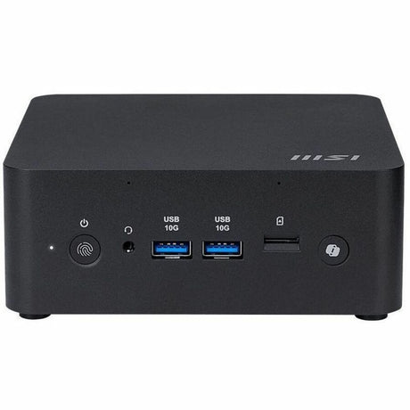 MSI Cubi NUC AI+ 2MG Cubi NUC AI+ 2MG-021UST Desktop Computer - Intel Core Ultra 7 258V - 32 GB - 1 TB SSD - Mini PC - Black - TAA Compliant