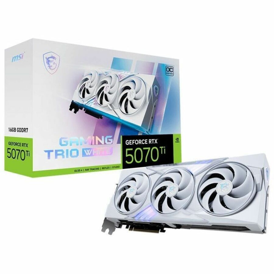 MSI NVIDIA GeForce RTX 5070 Ti Graphic Card - 16 GB GDDR7
