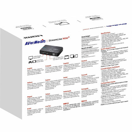 AVerMedia StreamLine MINI+ GC311G2 Video Capturing Device