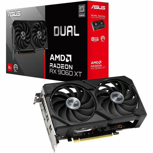 Asus AMD Radeon 9060 XT Graphic Card - 8 GB GDDR6