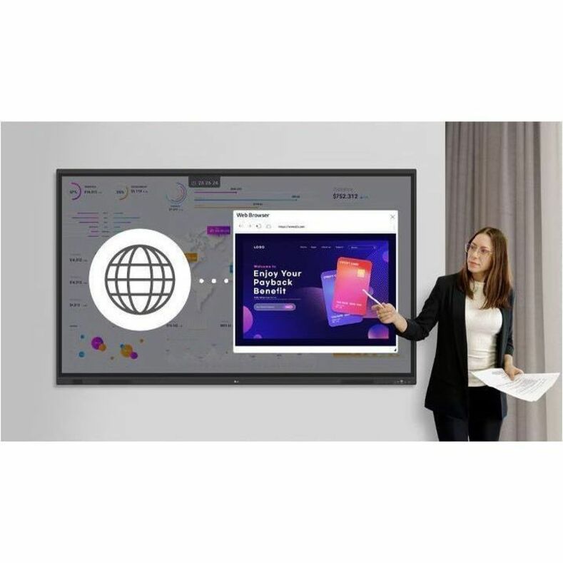 LG CreateBoard 65TR3DQ-B Collaboration Display