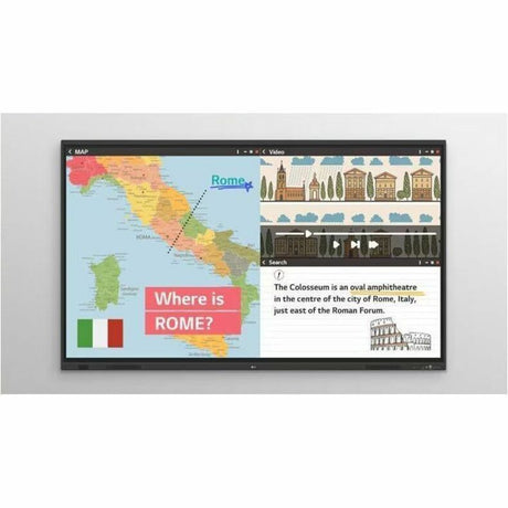 LG CreateBoard 75TR3DQ-B Collaboration Display