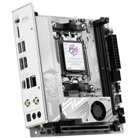 MSI MPG B850I EDGE TI WIFI Gaming Desktop Motherboard - AMD B850 Chipset - Socket AM5 - Mini ITX