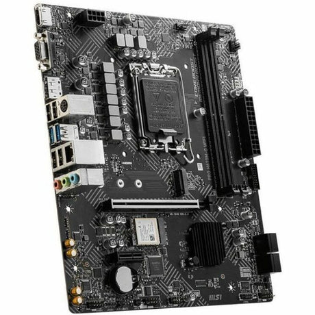 MSI PRO H610M-G WIFI Gaming Desktop Motherboard - Intel H610 Chipset - Socket LGA-1700 - Micro ATX