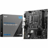 MSI PRO H610M-G WIFI Gaming Desktop Motherboard - Intel H610 Chipset - Socket LGA-1700 - Micro ATX