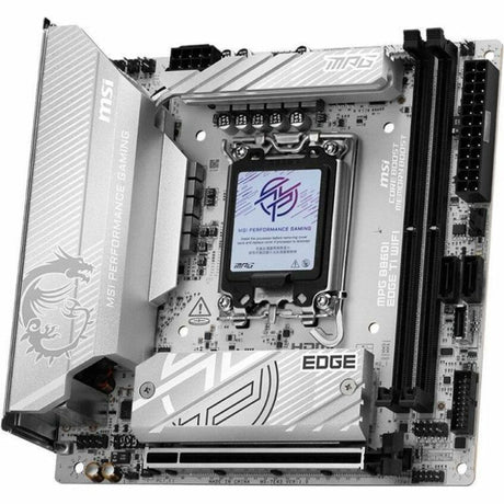 MSI MPG MPG B860I EDGE TI WIFI Gaming Desktop Motherboard - Intel B860 Chipset - Socket LGA-1851 - Mini ITX