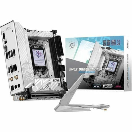 MSI MPG MPG B860I EDGE TI WIFI Gaming Desktop Motherboard - Intel B860 Chipset - Socket LGA-1851 - Mini ITX