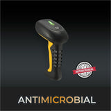 Adesso Bluetooth & 2.4Ghz Wireless Antimicrobial & Waterproof 2D Barcode Scanner