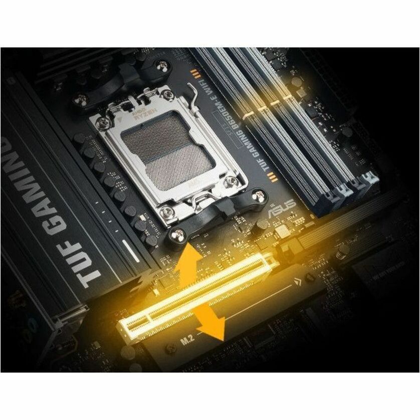 TUF GAMING B650EM-E WIFI Gaming Desktop Motherboard - AMD B650 Chipset - Socket AM5 - Micro ATX