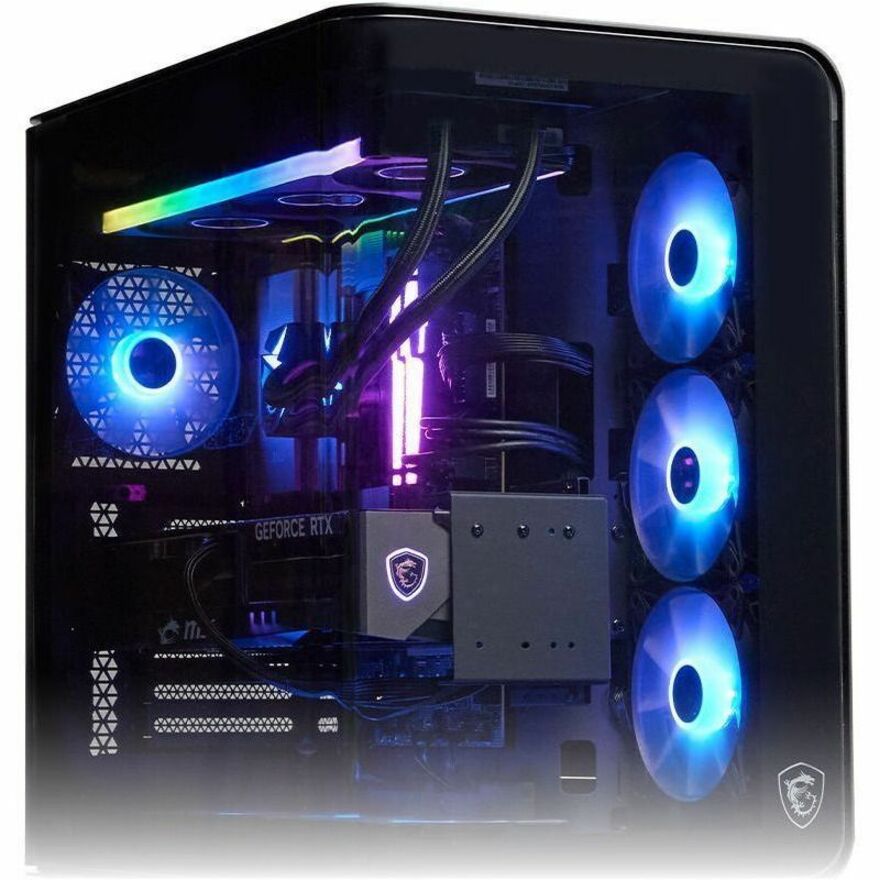 MSI Vision Elite RS AI 2nd VISION R AI 2NVP7-1612US Gaming Desktop Computer - Intel Core Ultra 7 265 - 32 GB - 2 TB SSD - Black