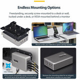 4 Port USB C Charger 240W