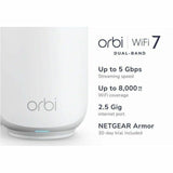 Netgear Orbi Wi-Fi 7 IEEE 802.11be Ethernet Wireless Router
